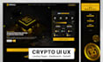 design web3 UI UX landing pages and gamefi interfaces