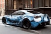 creative custom car wrap, van wrap, truck wrap,