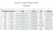 excel data entry and web data extraction copy paste to excel