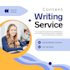 content strategy, ad and post writing