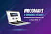 design ecommerce website using woodmart wordpress theme