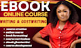 create ebook online course ebook writer course curriculum course content