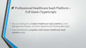 develop healthcare saas, clinic management and appointment booking system
