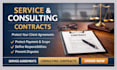 service agreement, consulting contract draft to protect client deals