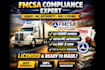 register usdot, mc number and boc3 fmcsa compliance asap