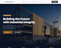 create a simple landing page website