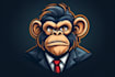 design professional cartoon and mascot monkey logo design