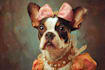 create a high quality disney pet cartoon illustration