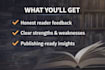 beta read your book and provide in depth reader feedback