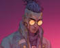 make cyberpunk character art