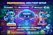 do moltbot setup using clawdbot, n8n automation, ai agent, install on vps