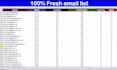 build niche targeted valid and active email list