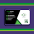 design a professional,luxury,and modern buisness card