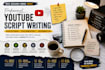 write youtube documentary video scripts