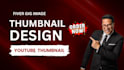 design an awesome clickable youtube thumbnail
