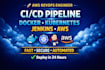 setup AWS ec2 website host and cicd pipeline using jenkins,
