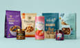 create food packaging, product label, snack, bag, can, tube and wrapper design