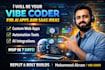 do vibe coding and build your custom ai web app