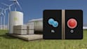 do 3d industrial green hydrogen plant animation renewable energy visualization