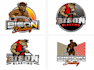 design professional bison logo