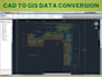 do cad, drone and survey data conversion to gis
