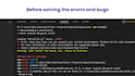 fix node js, express js backend errors fast