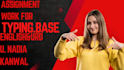 assignment work for typing base