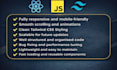 fix or build  reactjs website with tailwind CSS that is clean and fast
