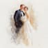 design couple portrait wedding portrait art