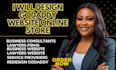 develop godaddy website, design godaddy website, redesign godaddy for ecommerce
