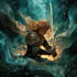 create an epic fantasy book cover