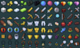 draw custom pixel art characters, objects, vfx effects, weapons, asset and nft