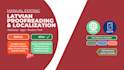 proofread and localize latvian website and app text
