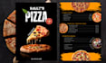 design an elegant restaurant menu or digital menu for screens