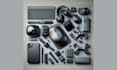 create realistic 3d gadget product animation tech product