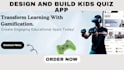 build ai gamification learning website stem multilingual kids quiz learning app