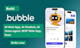 develop bubble ai chatbot ai voice agent app ai mvp app bubble ai website
