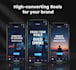 full personal branding bundle website social SEO app design ai powered