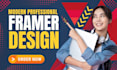 design framer website development framer website as framer developer and expert