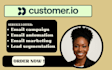 set up customer io email automation behavioral campaigns customer segmentation