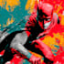 design an amazing superhero pop art