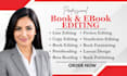 edit, format and design ebook, paperback and book cover