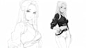 sketch custom anime character