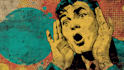 draw old retro distressed comic illustration