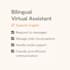 be your bilingual assistant for chat and email support