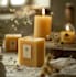 design candles and soap labels packaging