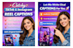 write viral tiktok and instagram captions with trending hashtags