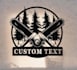 create personalized sawmill woodworking lumberjack logo