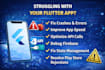 fix bugs and optimize your flutter app professionally