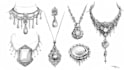 do a quick jewelry sketch design your concept